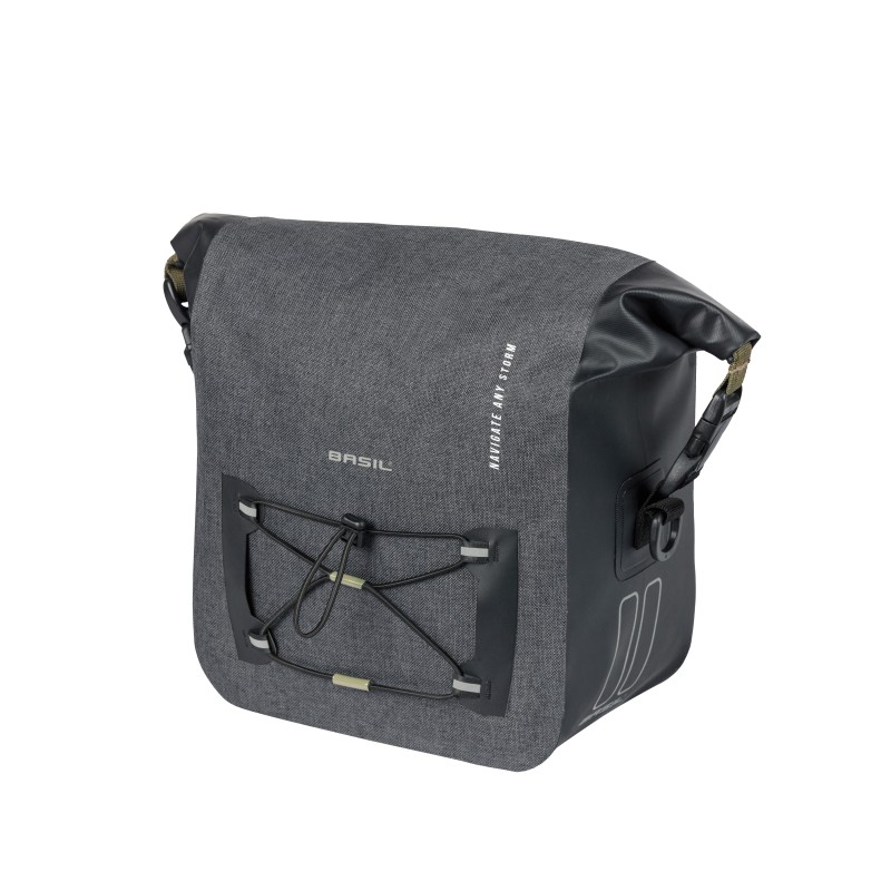 cykeltaske med håndtag og reflekser