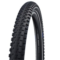 Schwalbe Marathon MTB Plus SmartGuard dæk Størrelse 27x2,35 , 67 EPI, godkendt til elcykler (50 km/t), refleks på dæksiderne.