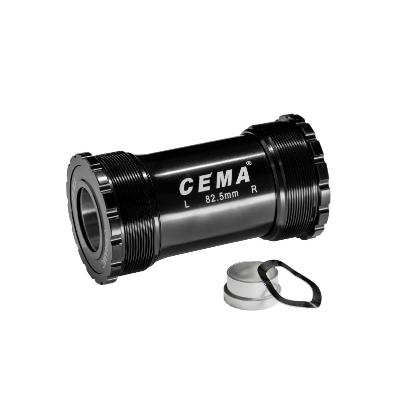 Cema Krankboks T45/Threadfit 82,5  Ø22-24 spindel Shimano/Sram GXP., Diameter T45, M45x1 keramiske lejer, 82,5 mm. Road