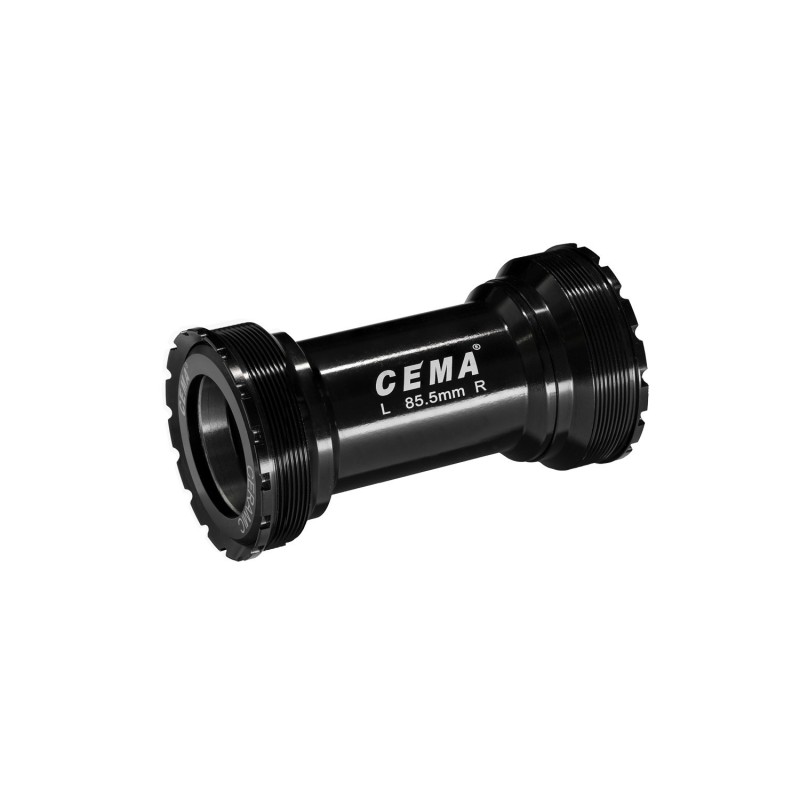 Cema Krankboks T47 TREK. Threaded Ø28,99 spindel. Sram DUB.  Diameter T47, M47x1 keramiske lejer, 85,5 mm. Road