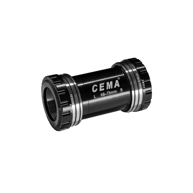 Cema Krankboks Pressfit PF30 Ø28,99 spindel Sram DUB.  Diameter 46 mm. keramiske lejer, Interlock, 68/73 mm.