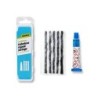 Weldtite Tubeless Reparationssæt - 5 plugs + lim i æske