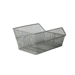 Cykelkurv Basil Cento olivengrøn – bagkurv til fastmontering, ideel til skoletasker