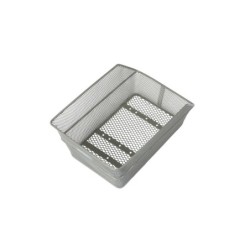 Cykelkurv Basil Cento olivengrøn – bagkurv til fastmontering, ideel til skoletasker