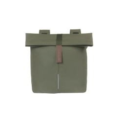 Taske sæt BASIL City Dobbel Pannier "Moss green" 28-32L