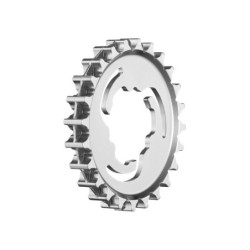 Gearhjul bag 24T Alfine/Nexus/Sturmey Archer Gates Carbon Drive  for Alfine 8/11 Nexus 7/8 Unified Beltline 45,5 mm (max. 50Nm)