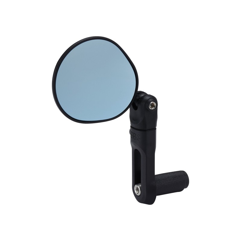 Spejl (sort) BBB MultiView e-bike Styrende monteret, 73x67mm BBM-04 Anti Glare spejl. højre + venstre side