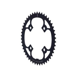 Klinge BBB E-bikeGear (sort). 46T Ø104 stål. BCR-75E