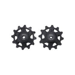 BBB RollerBoys kædeførerhjul/pulleys 12T Sort Kompatibel med SRAM 12T+12T. BDP-10 MY24