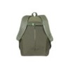 Cykeltaske fra BASIL model B-Safe Commuter  Nordlicht. Farve: Olive, dim. 41x14x32cm, vol. 17 L, Indbygget USB port, LED lys m.m