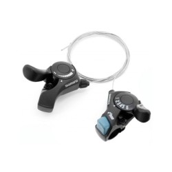 Shimano Tourney skiftegreb højre 6-speed SL-TX30 med geardisplay og kabel