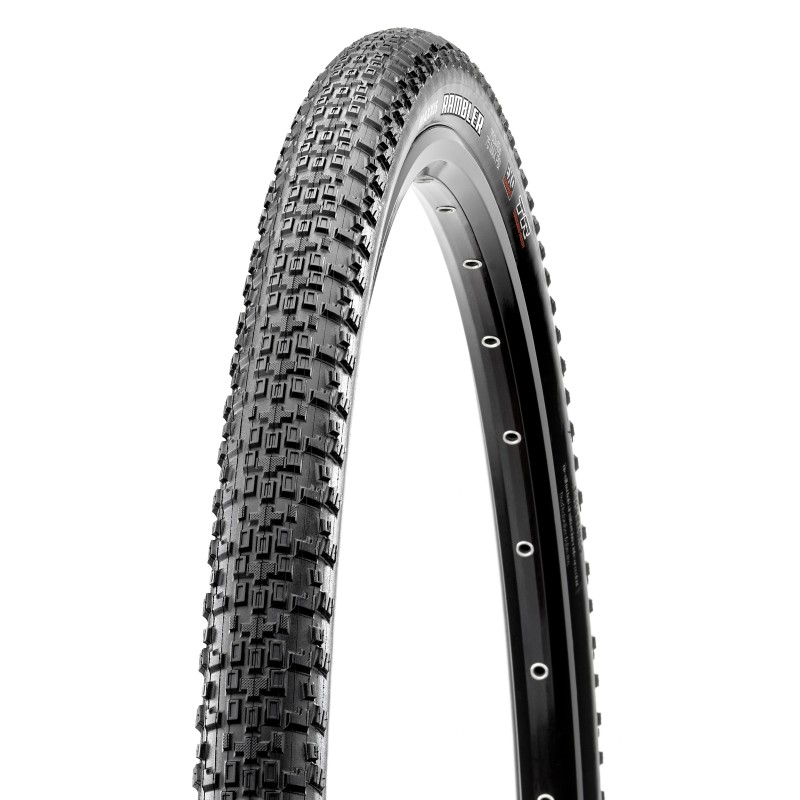 Foldedæk MAXXIS RAMBLER GRAVEL 700X45C ETRTO: 45-622 60 TPI SILKSHIELD/TR VÆGT: 552 G