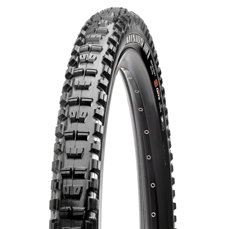 Foldedæk MAXXIS MINION DHR II E-MTB 27,5X2,40WT ETRTO: 27,5X2,40WT 60X2 TPI 3CT/DH/TR VÆGT: 1261 G