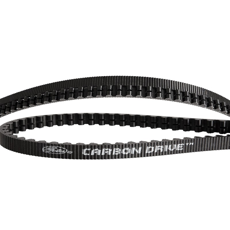 Rem Gates Carbon Drive (sort/sort). 111T, 1221 mm lang, 11 mm Pitch, 12 mm bred