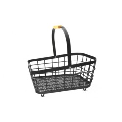 BikePartner Skanderborg cykelkurv bag – sort aluminium m. AROUND fix system