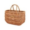 Basil Swing Wicker Shopper cykelkurv – frontkurv i flet med kroge