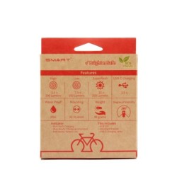 cykellygte SMART DUE 200
