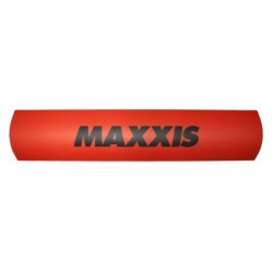logoskilt 1 mm Polystyren  Format: 100(b) x 25(h)  Topskilt til slatwall. MAXXIS