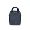 Atran Velo METRO sidetaske 20L sort canvas set fra siden