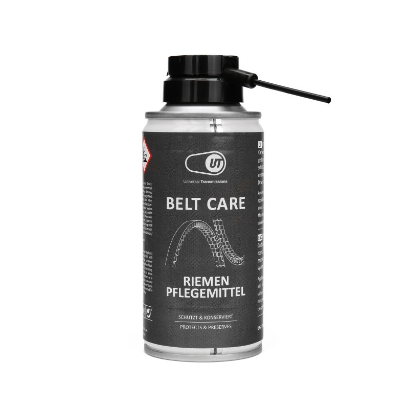 UT Belt Care spray 150 ml – tør silikonespray til Gates Carbon Drive remdrev