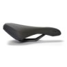 Sadel (unisex) fra SelleRoyal model Vivo BULK 45° kørestilling. Foam Matrix. Reflective Film (refleks) & Ergonomic Channel.