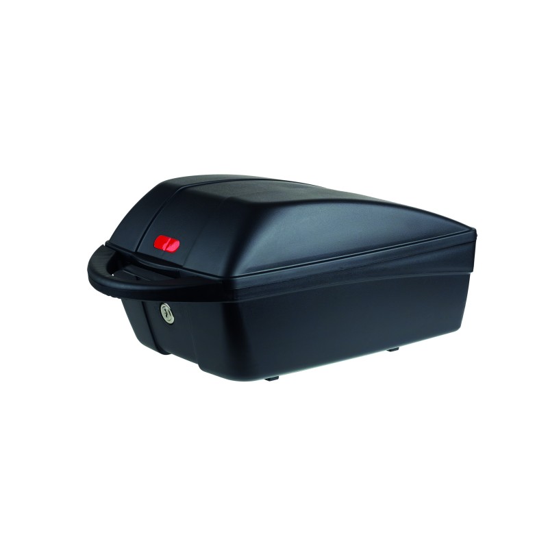 Polisport bagageboks 11L med MIK HD – topboks til cykel, klikmontering, sort