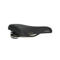 Sadel (unisex) Selle Royal Lokin EVO 90° kørestilling, Royal Gel, Cool Cover & ICS. Stracciatella. Recycled Plastic Base