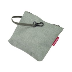 Cykelkurv Reisenthel med Klickfix adapter – sort stofkurv 15L med snørelukning og lommer