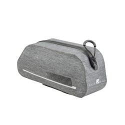 Klickfix Framebag Sport steltaske – vandtæt, grå taske med Duo Adapter