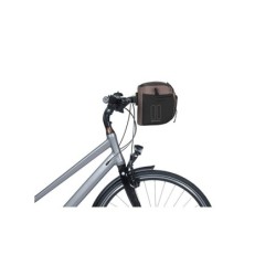 Cykeltaske Basil Move Handlebar Bag Brun - 7-8L - KlickFix kompatibel