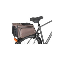 Cykeltaske BASIL MOVE Trunk bag brun forberedt for MIK
