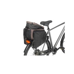 Cykeltaske BASIL MOVE Trunk bag brun forberedt for MIK