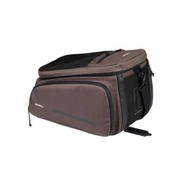 Taske BASIL MOVE Trunk bag MIK 2.0 Brun, 33x24x15cm 10-26L  Inklusiv MIK adapter 2.0