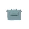 Taske BASIL Manhattan Commuter Office bag (Graphite blue). Dimensioner: 38x12x30 cm, volumen: 12 L. Hook-on system