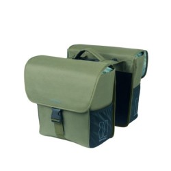 BASIL GO Double Bag MIK 2.0 grøn 32L