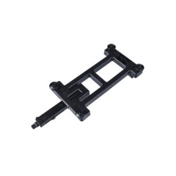 Adapter Basil MIK 2.0 med lås og nøgle – til kurv og taskemontage på MIK system