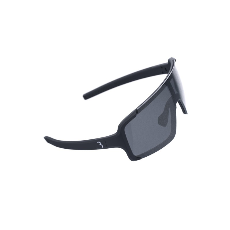 Solbrille BBB Chester narrow matsort smoke flash morror linse BSG-73