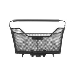 Kurv Basil Icon MIK 2.0 str. M (sort) Dimensioner: 39 x 24 x 14 cm, vol. 13 L. Leveres med  formonteret MIK adapterplade.