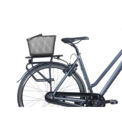 Kurv Basil Icon MIK 2.0 str. M (sort) Dimensioner: 39 x 24 x 14 cm, vol. 13 L. Leveres med  formonteret MIK adapterplade.