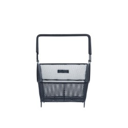 Basil Cento Multi System NX cykelkurv – sort bagkurv 40x24x21 cm med hank