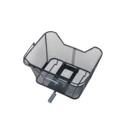 BASIL LESTO MIKkurv (bag) m. reflekterende sider Dimension: 32x41x27cm, Vol. 35 L, max bæreevne:  10 kg, Leveres med formonteret