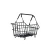 Basil Cento Alu MIK 2.0 cykelkurv sort 45x31x21 cm med MIK adapter