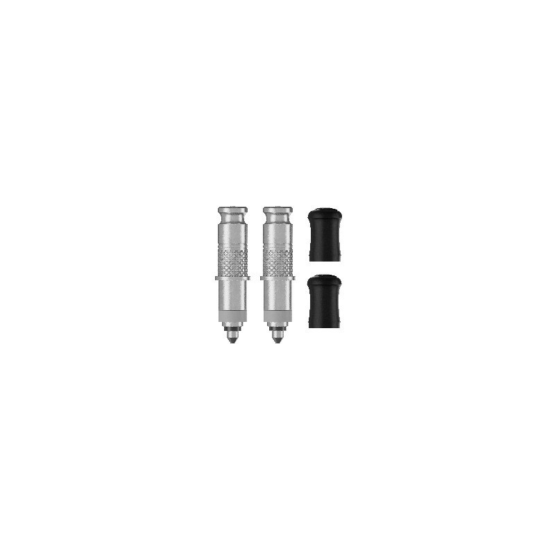 DV-Schwalbe Clik Valve Kit (Kun ventil) 2xVentil Core SCV, 1xnøgle, 2xstøvdæksel