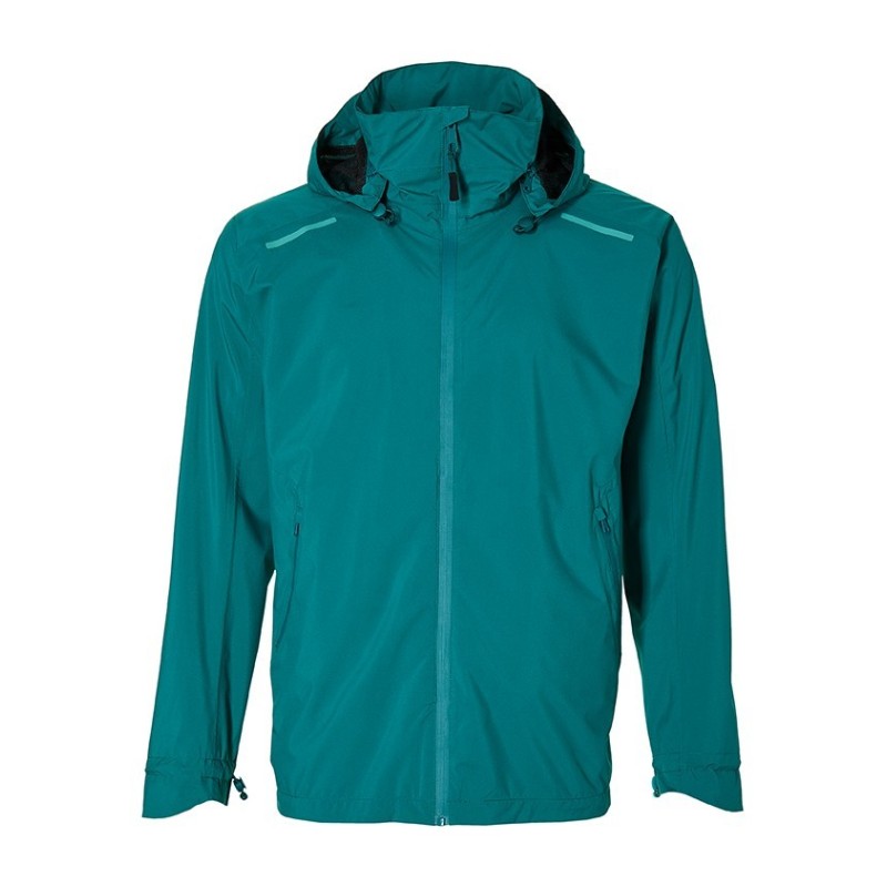 Regnjakke BASIL Skane XL herre Teal Green