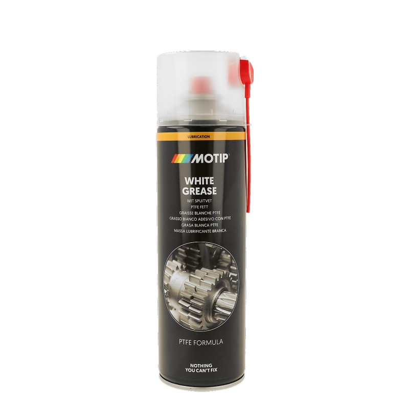 MOTIP hvid fedt spray 500 ml.
