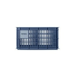 Kurv BASIL CRATE str. S. Blå, genanvendt plast Vol.: 17.5L, multi, 40x30x20 cm. kan mont. med  MIK-AVS-uniklip eller Racktime ad