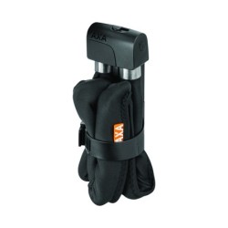 Foldelås AXA FOLDABLE 10, Ø10mm - Længt 105 CM - inklusiv holder. Varefakter godkendt.