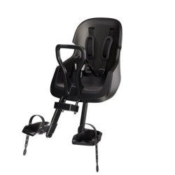 Bobike Exclusive Evolve mini NY MODEL Farve: Sort - Forstol - MAX 15kg Beslag Ø22-32MM