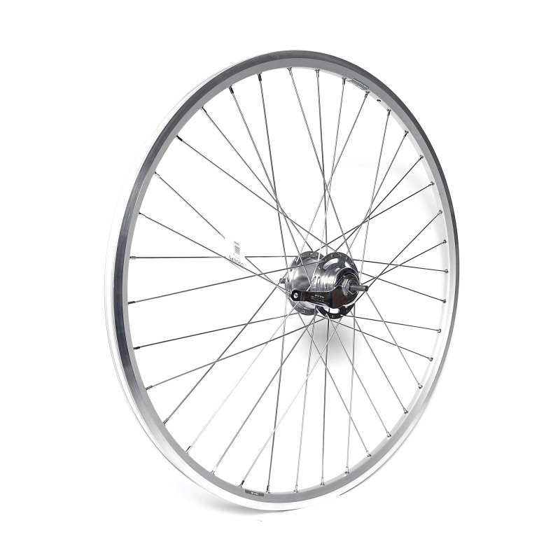 Baghjul  26" Sølv Zac2000 Nexus 7g fodbremse sølv RF-eger 2mm u/tilbehør