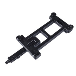 Basil Cento MIK 2.0 Small cykelkurv – sort stålkurv til bagagebærer